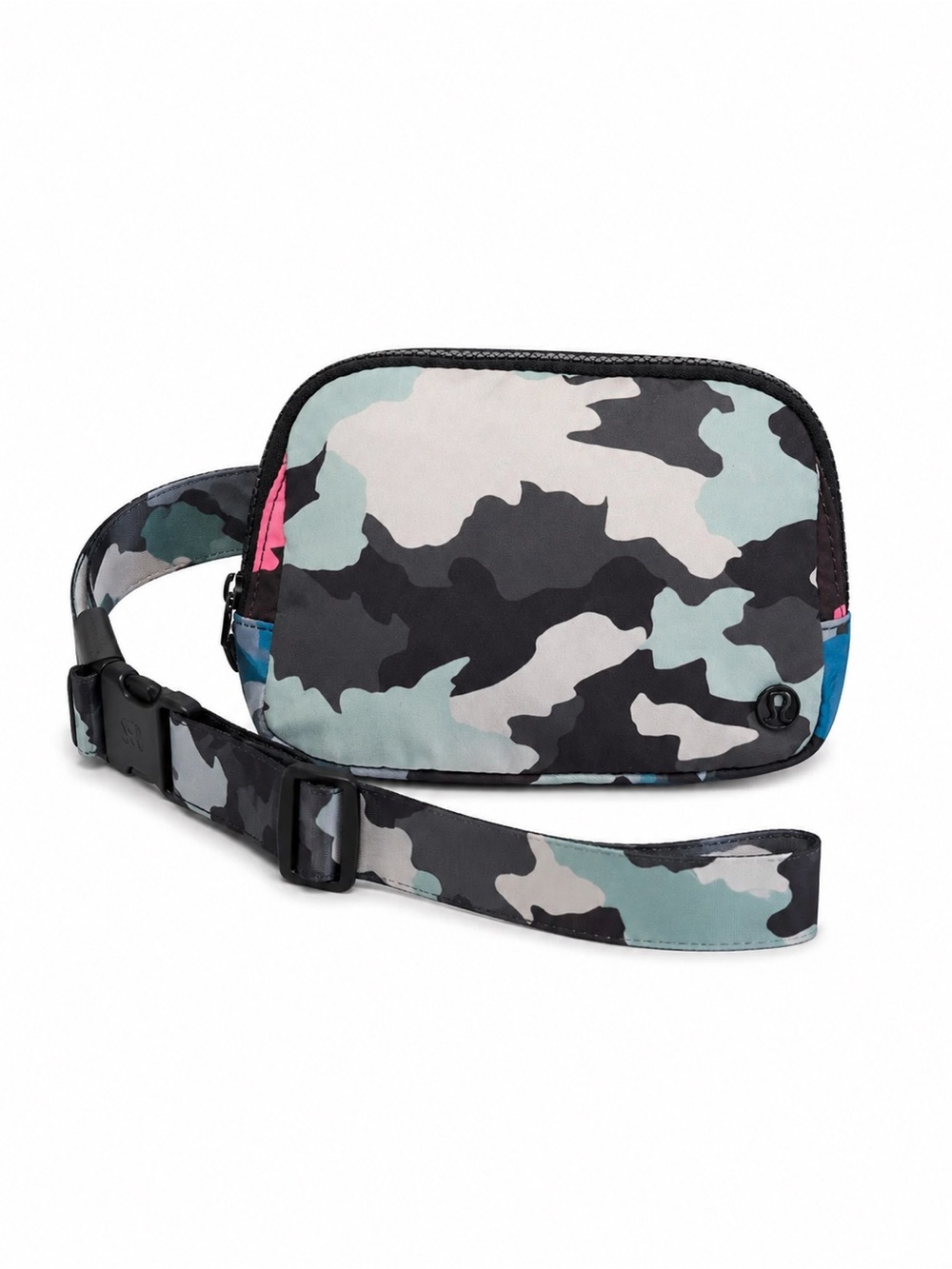 Lululemon OG Everywhere Belt Bag 1L Heritage 365 Camo Guava Pink Hawaiian Blue
